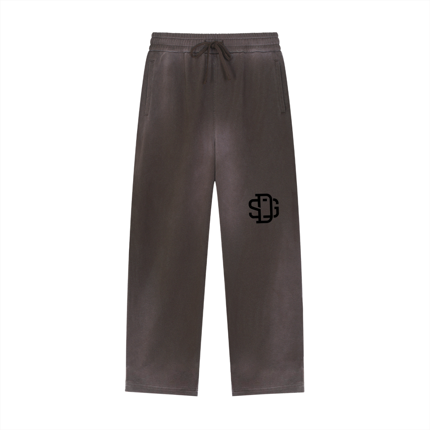 Brownie Straight-Leg Sweats